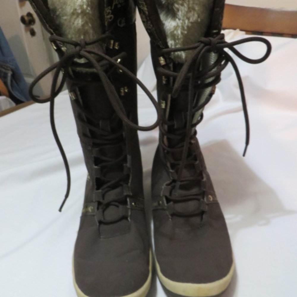Southpole Boots, Coastline, Brown/Gold, Sz. 6.5M